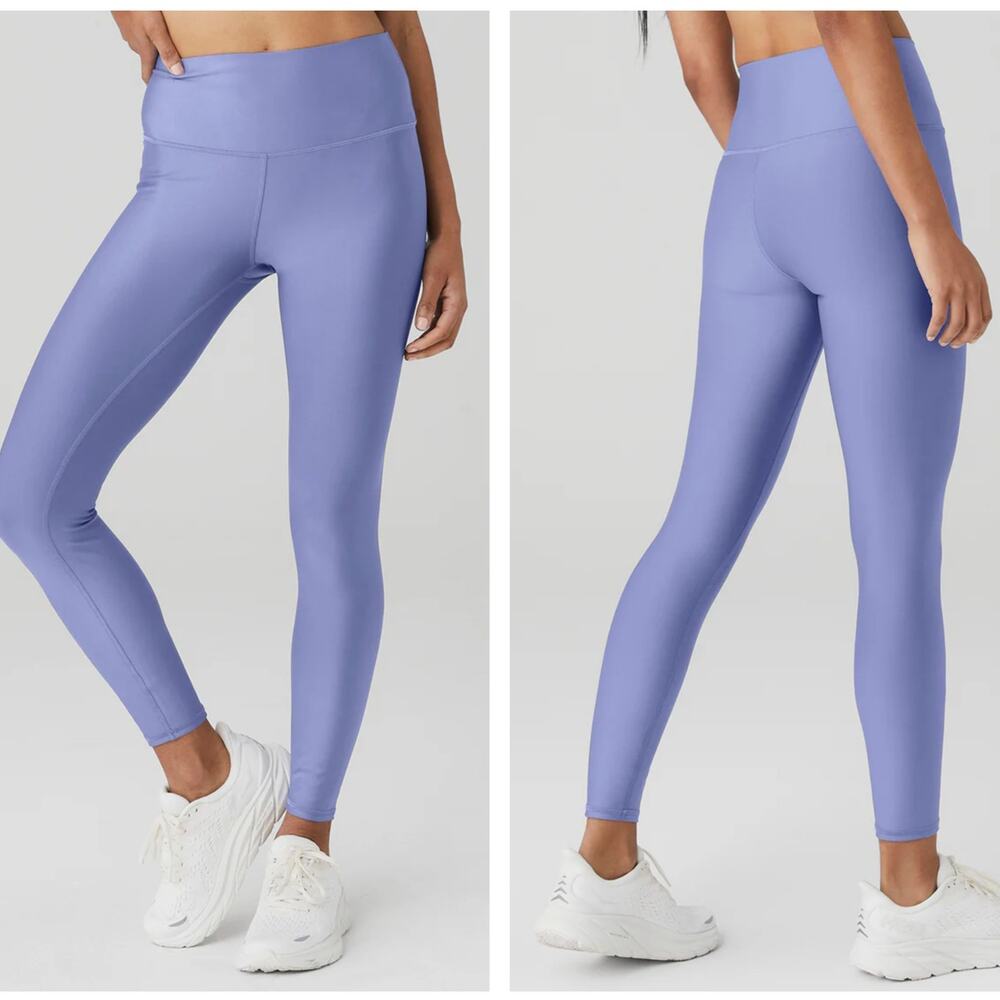 ALO Yoga High-Waist Leggings in Lavender